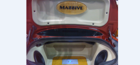 Masive Audio Rebel woofers at CES