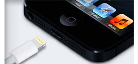 iPhone 5 Apple with dock iPhone 5