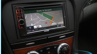 NAV-TV Mercedes-Benz radio replacement module