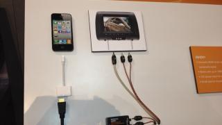 iSimple iPhone 5 car video converter