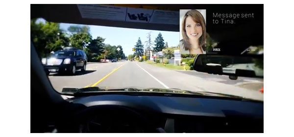 INRIX Google Glass app
