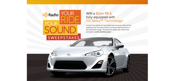 iBiquity sweepstakes