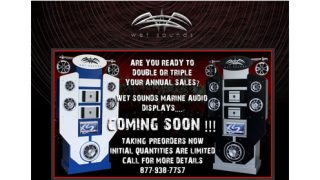 Wet Sounds marine audio display