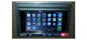 Sony Cradle Radio With iPhone 6