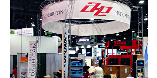 AE Distributing at SEMA
