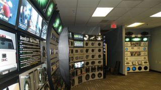 5 Axis audio displays for retailers