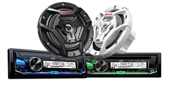 JVC powersports receivers