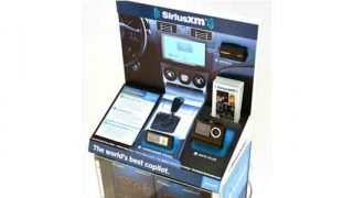 SiriusXM display merchandiser