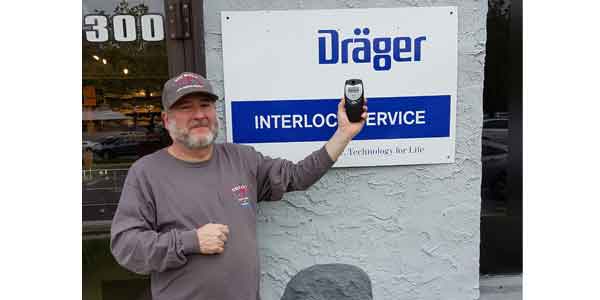 Harry Lichtman with Draeger Interlocks