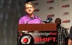Brett Riggs accepts Vendor of the Year Award