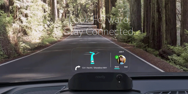 Navdy heads up display now distributed by Harman