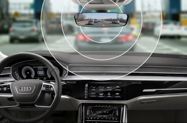 Audi toll mirror