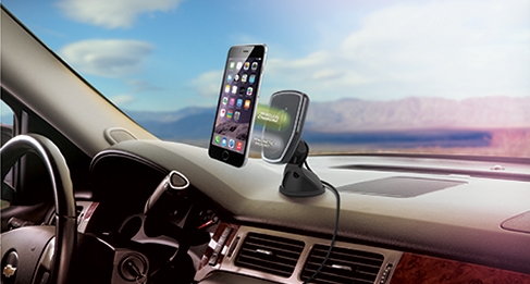 in-car wireless charging cradles