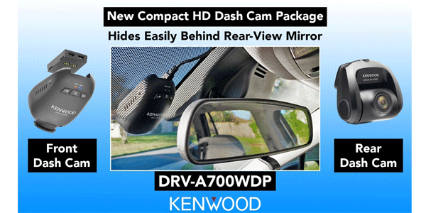Kenwood stealth dashcam DVR-A700WDP