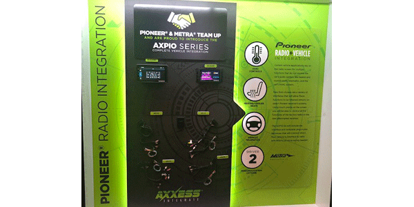 Metra HVAC interfaces for Pioneer radios