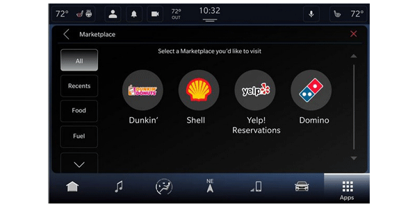 Uconnect 5 infotainment