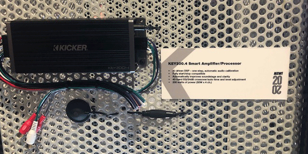 Kicker Key200.4 DSP/Amplifier