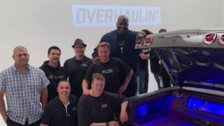 Overhaulin car audio rock star installers Shaq
