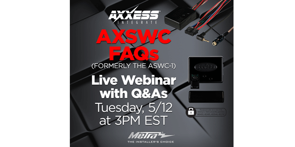 Metra webinar car audio accessories