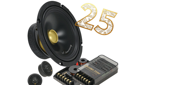 Ground Zero 25th Anniversary Limited Edition car speakers