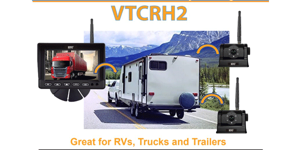 BOYO VTCRH2 Wireless Backup Camera