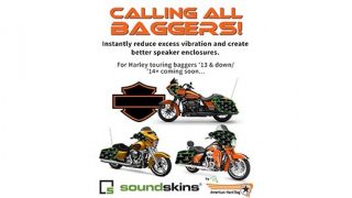 Sound Skins Global First Harley Pre-Cut Sound Deadening