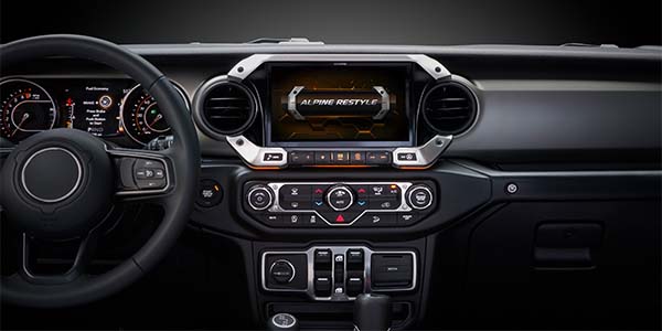 New Alpine Hi-Res Jeep Receivers
