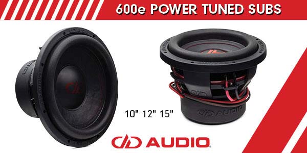 DD Audio 600 subwoofers