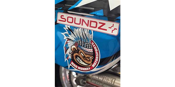 Soundz Sponsors Bagger Racing
