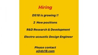 DS18 Hiring R&D, Engineer