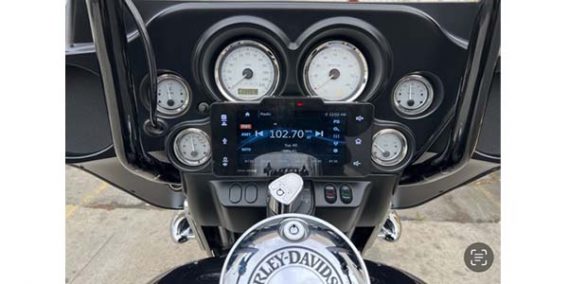 2014-2018 Harley Davidson Premium Touch Screen Stereo Face LCD Screen & Board – Used