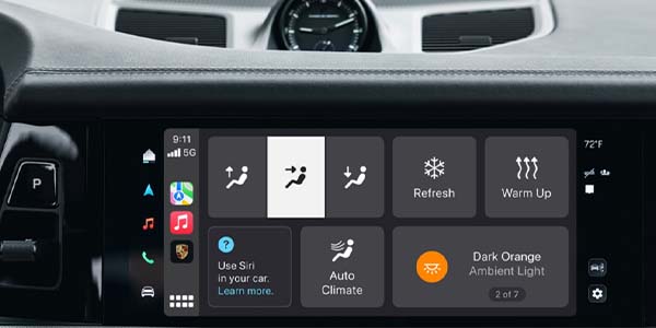 Porsche CarPlay Cayenne