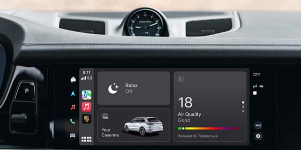 Porsche new CarPlay