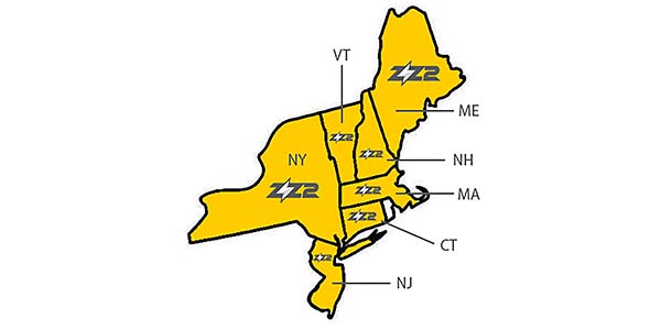 ZZ2 Names Northeast Distributor
