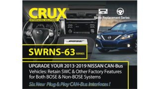 CRUX Interfacing introduces six new Nissan interfaces.