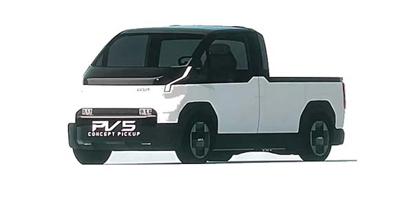 Kia PBV concept van can become a pickup truck