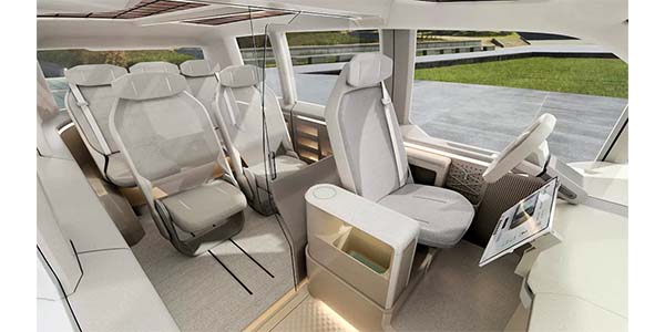 Kia PBV concept van interior