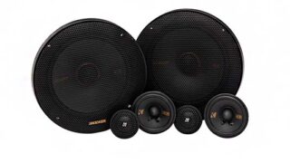 KICKER 3 way component speakers ship