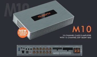 MUSWAY M10 staggered powered amplifier