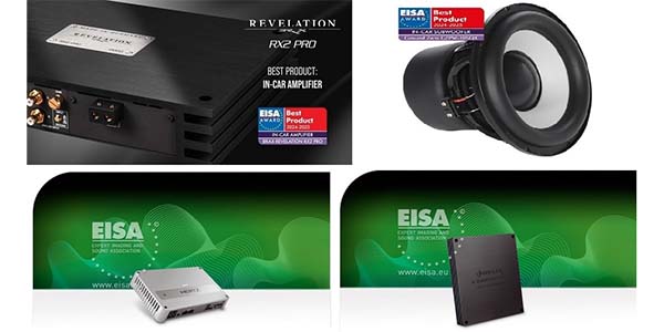 EISA awards in-car audio 2024-2025