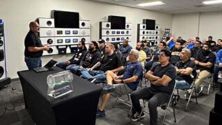 GS Distributing holds Alpine car audio training in Northern California.