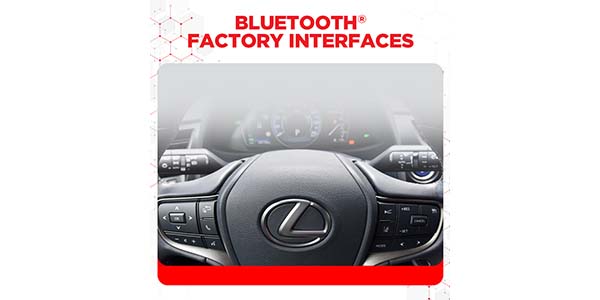 Metra's Axxess introduces new Bluetooth radio replacement interfaces at SEMA Show 2024.