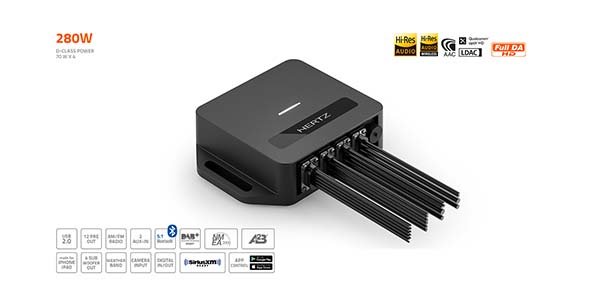 Hertz Marine ships new Capri HBB marine source unit.