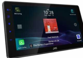 JVC Adds Floating 9-inch Head Unit