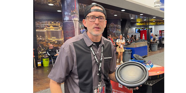 Harman Kardon new car audio subwoofers at SEMA 2025