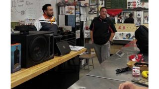 PowerBass talks car audio at local school