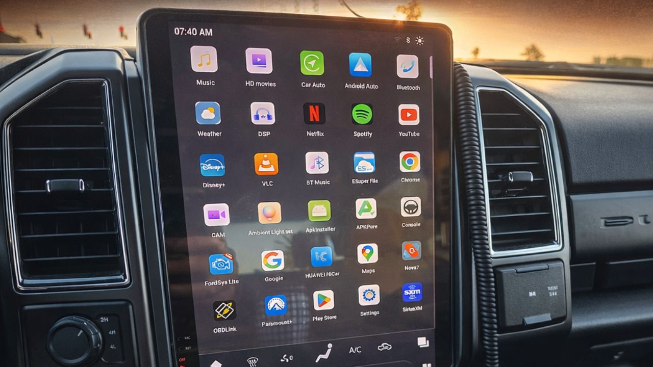 RDVFL Ships Ford F-Series Screen Upgrade