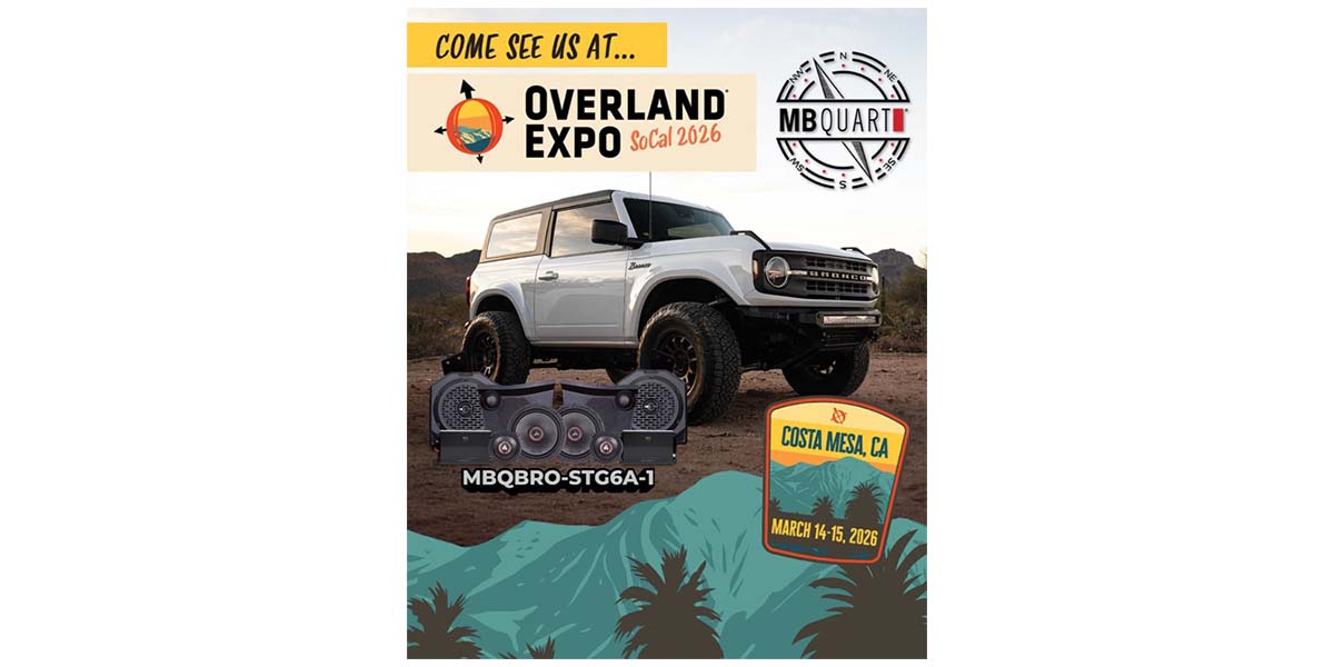 MB Quart Heads to Overland Expo SoCal