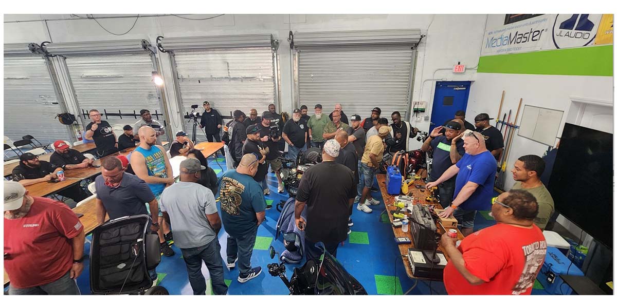 Motorcycle Audio Training Event Draws Global Crowd