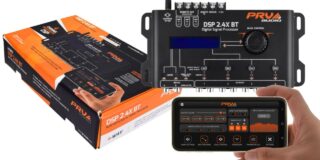 PRV Audio Launches DSP 2.4X BT - Bluetooth App Controlled DSP